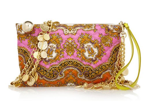 Reference image illustrating D&G’s Final Bow: Bold Printed Quilted Handbags That Define a Last Season