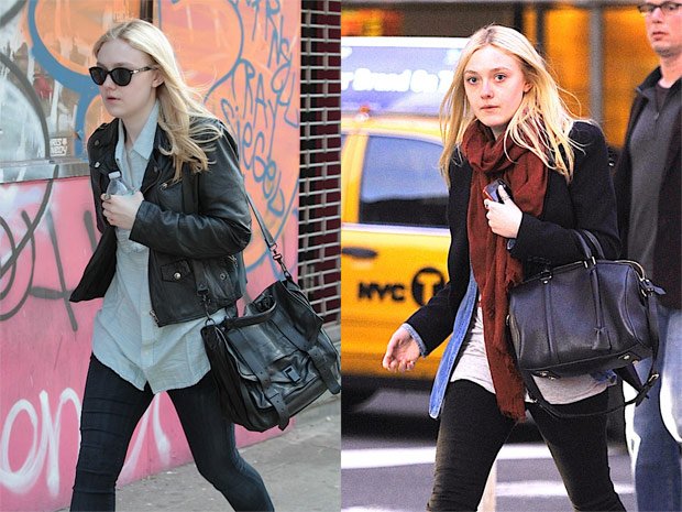 Dakota Fanning’s Bag Style: Proenza Schouler PS1 vs. Louis Vuitton Sophia Coppola Satchel cover image