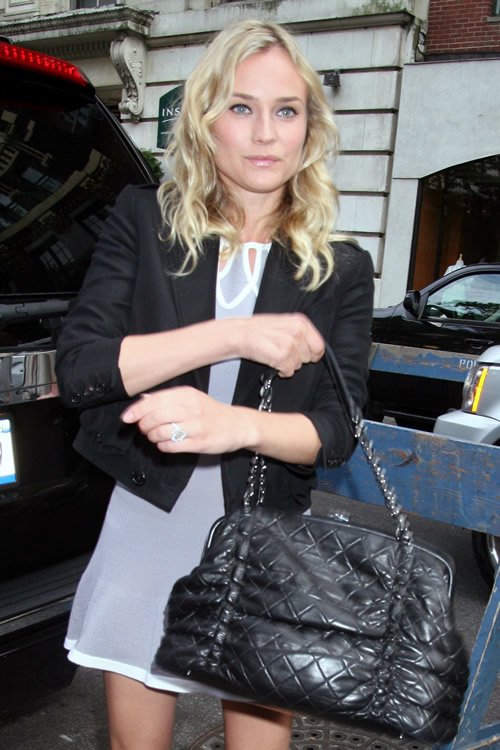 Reference image illustrating Diane Kruger's Handbag Collection: A Chanel-Lover's Dream Wardrobe
