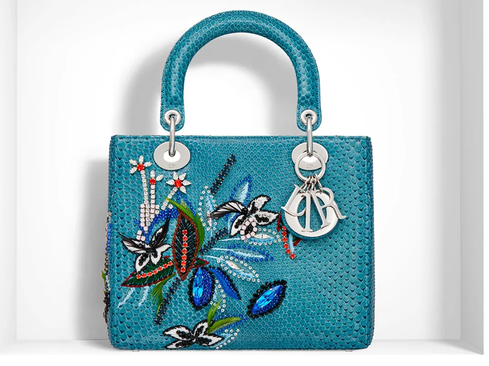 Reference image illustrating Dior Cruise 2017 Collection: My Lady Dior Personalization and New Bag Styles