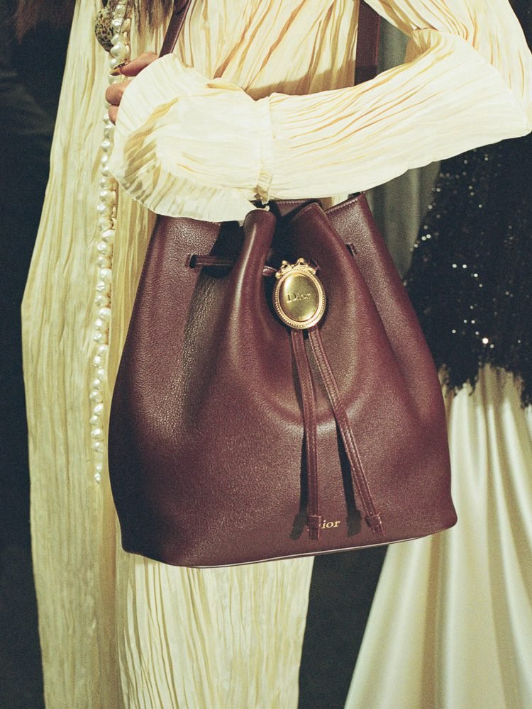 Reference image illustrating Dior Cruise 2027 Bags: Jonathan Anderson Channels Old Hollywood Glamour