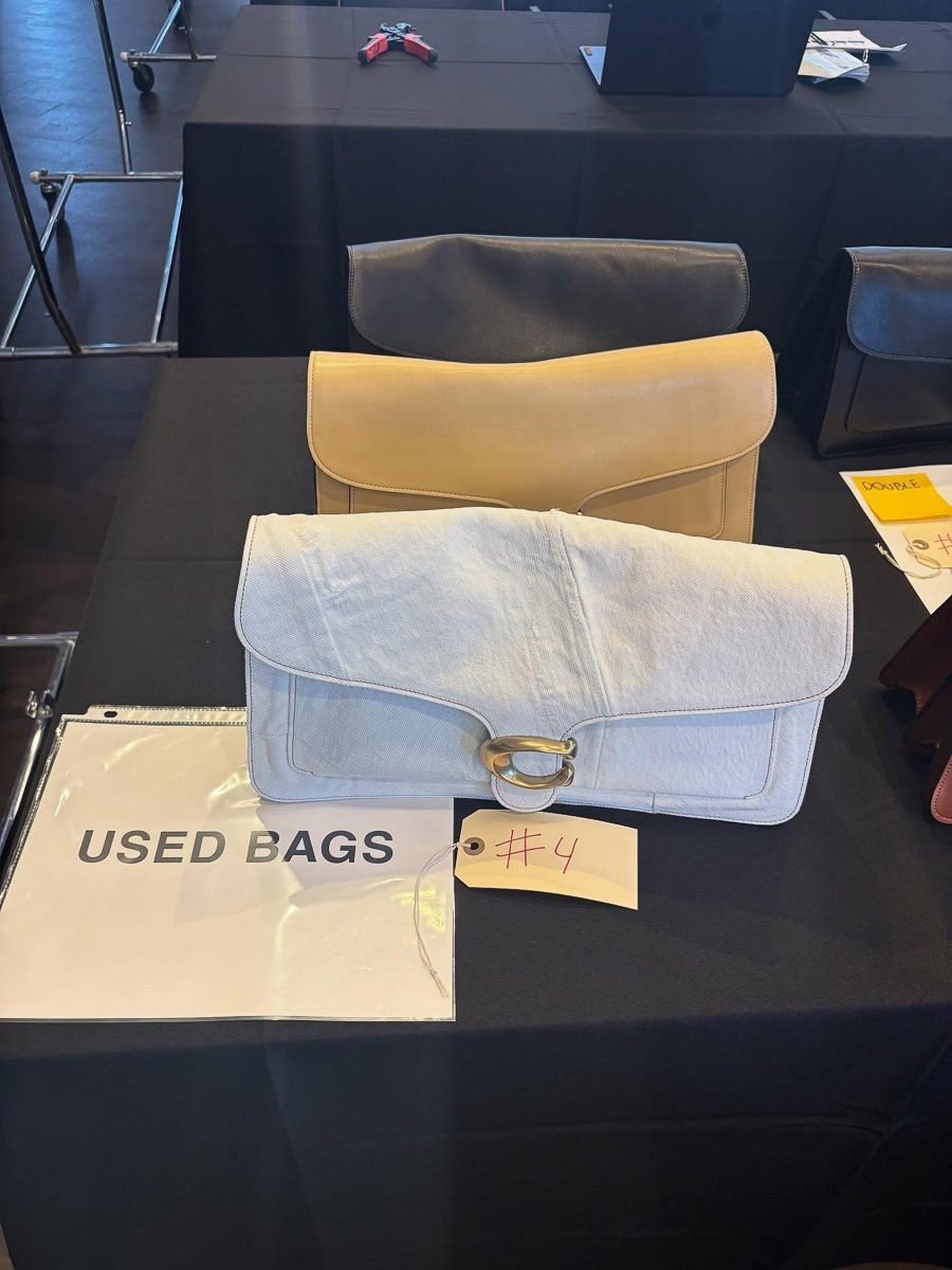 Reference image illustrating Ella Bright’s Coach Tabby Bag Steals the Spotlight on the Off Campus Press Tour
