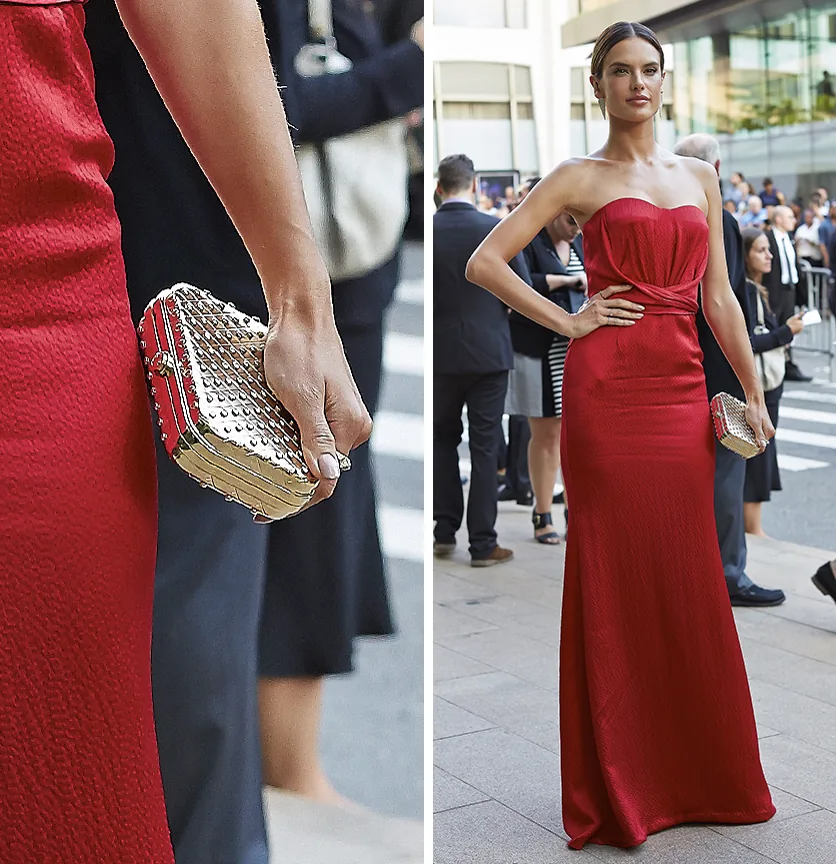 Reference image illustrating Evening Bag Highlights: The Most Memorable Clutches from the 2014 CFDA Awards