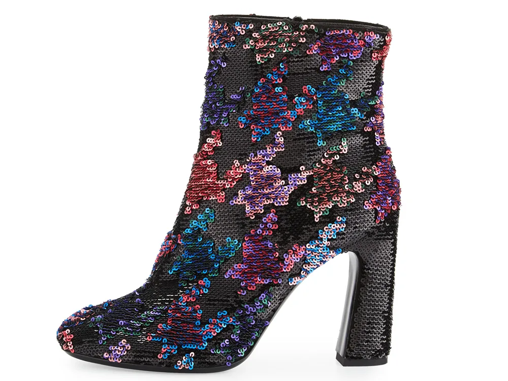 Reference image illustrating Fall 2016’s Most Ornate Footwear: Sequins, Beads, and Crystal Embellishments