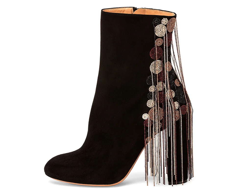 Reference image illustrating Fall 2016’s Most Ornate Footwear: Sequins, Beads, and Crystal Embellishments