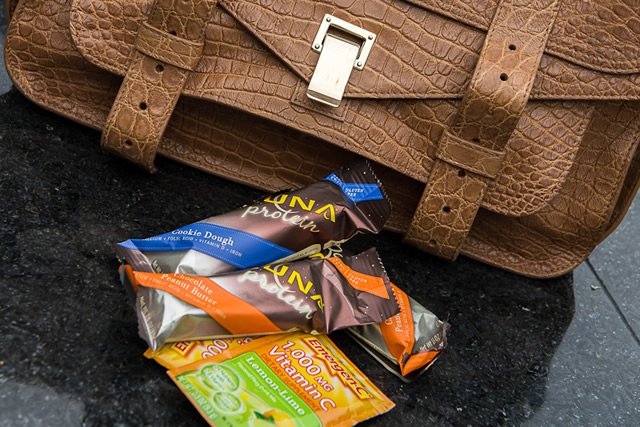 Reference image illustrating Fashion Week Survival Kit: Why Emergen-C and LUNA Bars Stay in My Designer Bag