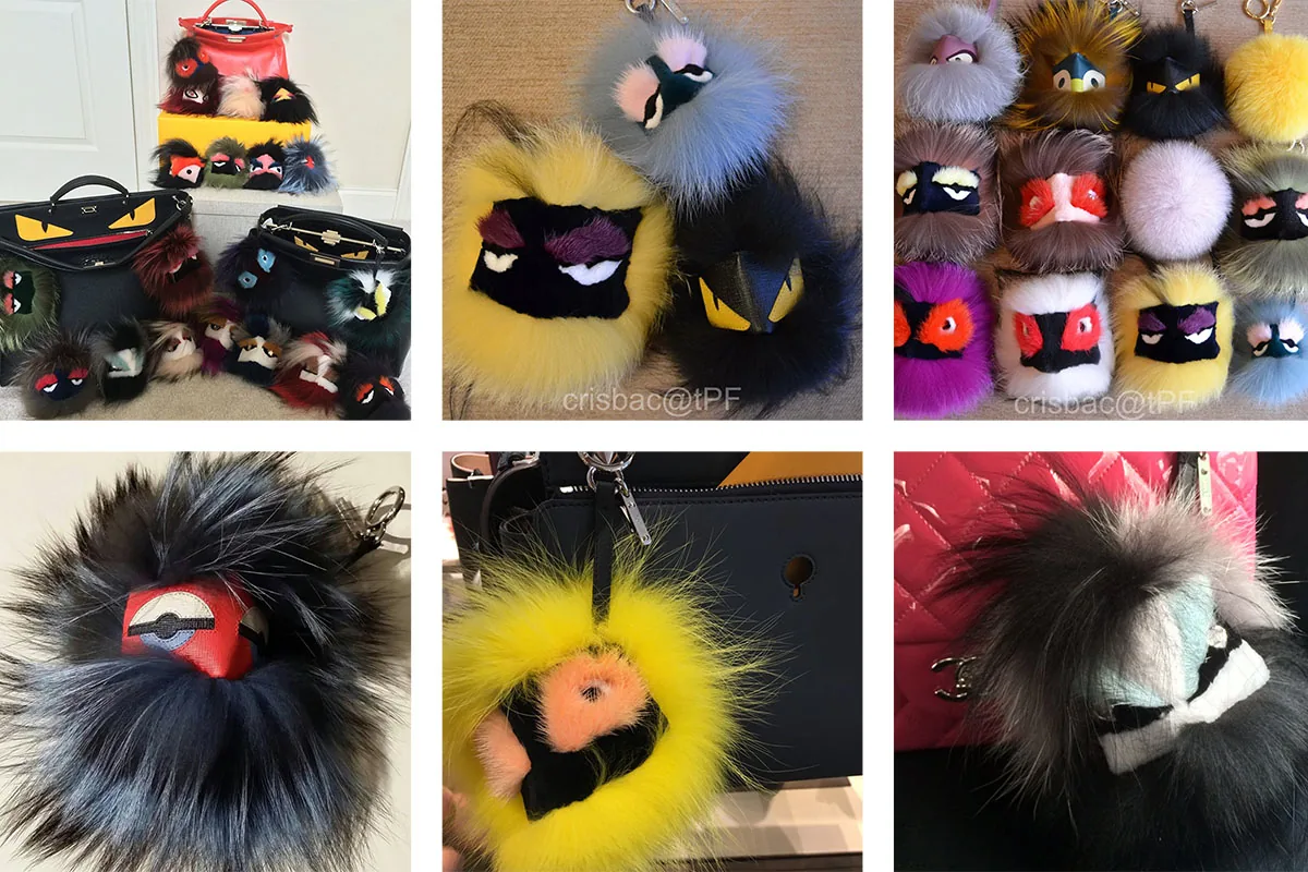 Reference image illustrating Fendi Bag Bugs: How Furry Charms Became a Collector's Obsession on PurseForum