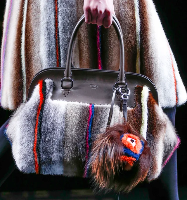 Reference image illustrating Fendi Fall 2013 Fur Bags: A Masterclass in Modern Luxury Texture