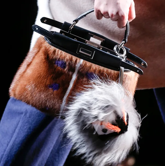 Reference image illustrating Fendi Fall 2013 Fur Bags: A Masterclass in Modern Luxury Texture