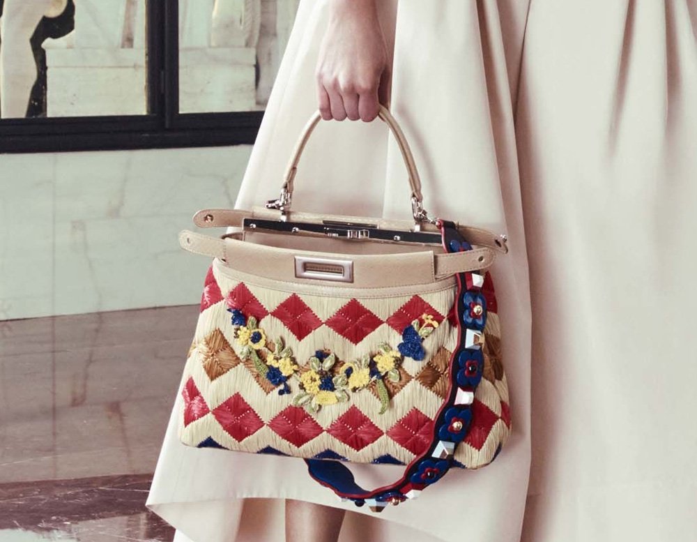 Reference image illustrating Fendi Resort 2017 Handbag Collection: Fan-Favorite Silhouettes with Fresh Details