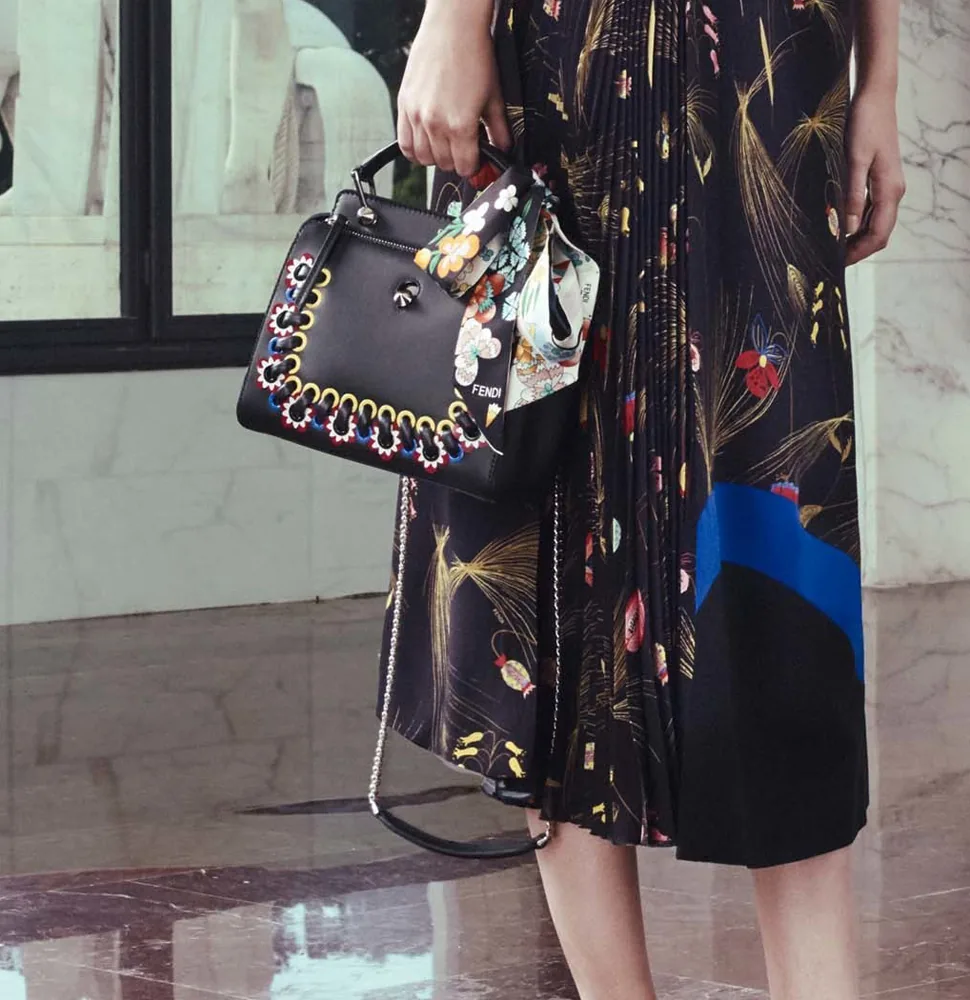 Reference image illustrating Fendi Resort 2017 Handbag Collection: Fan-Favorite Silhouettes with Fresh Details