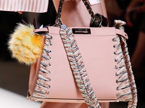 Fendi Spring 2017 Handbags: Pastel Embellishments and a New Chain-Strap Flap Bag thumbnail
