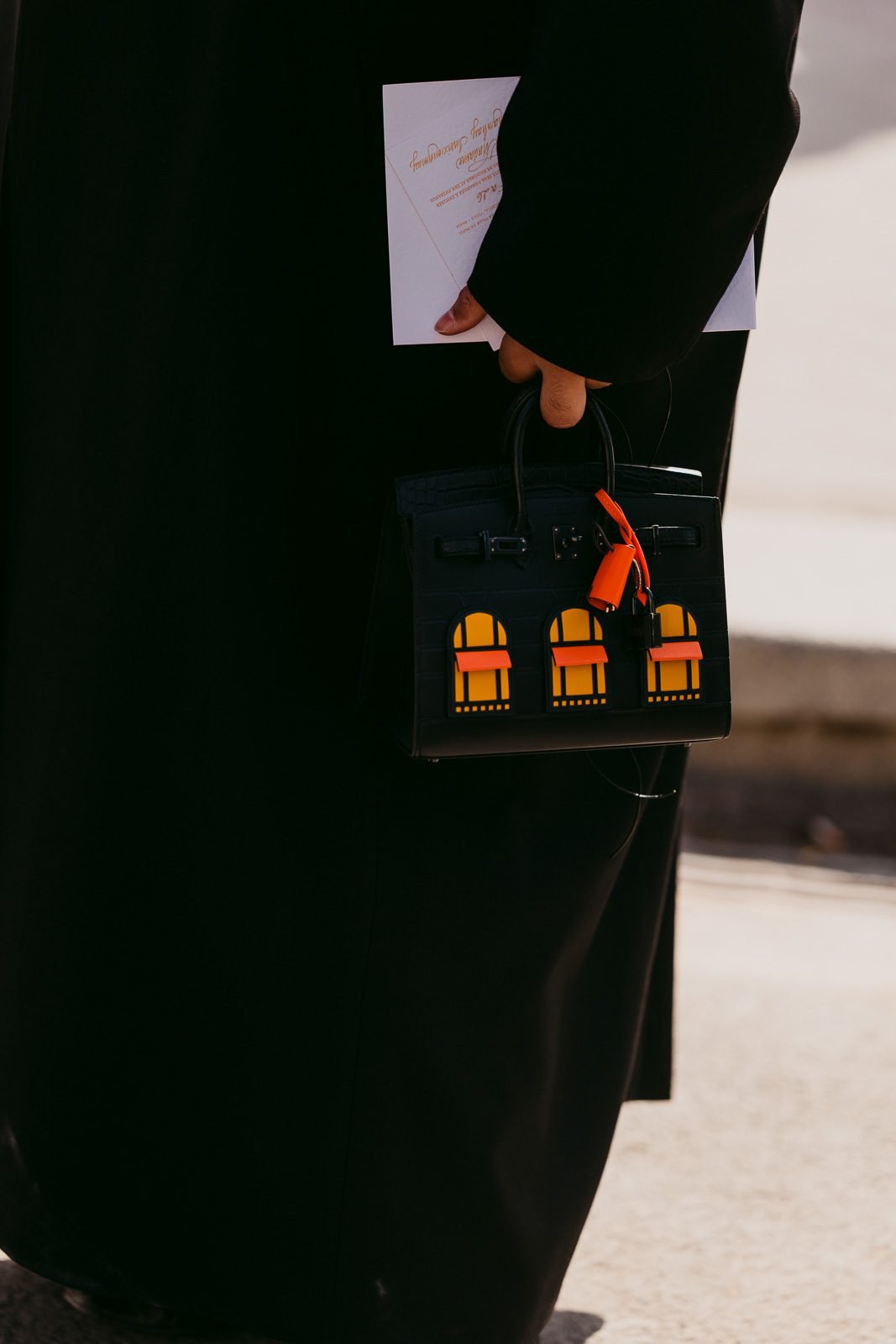 Reference image illustrating Final Dispatch from Paris: The Most Coveted Couture Week Street Style Bags for Fall 2026