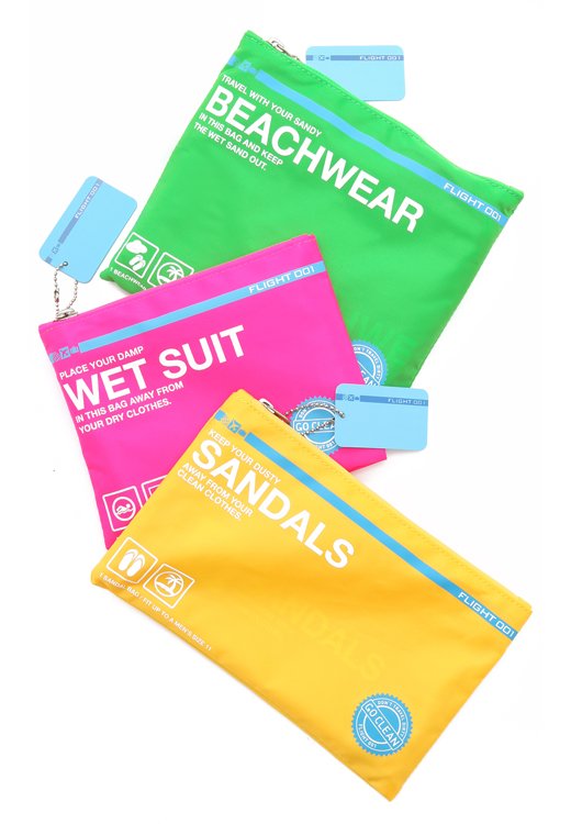 Reference image illustrating Flight 001 Go Clean Bags: The Ultimate Packing Solution for Beach Travel
