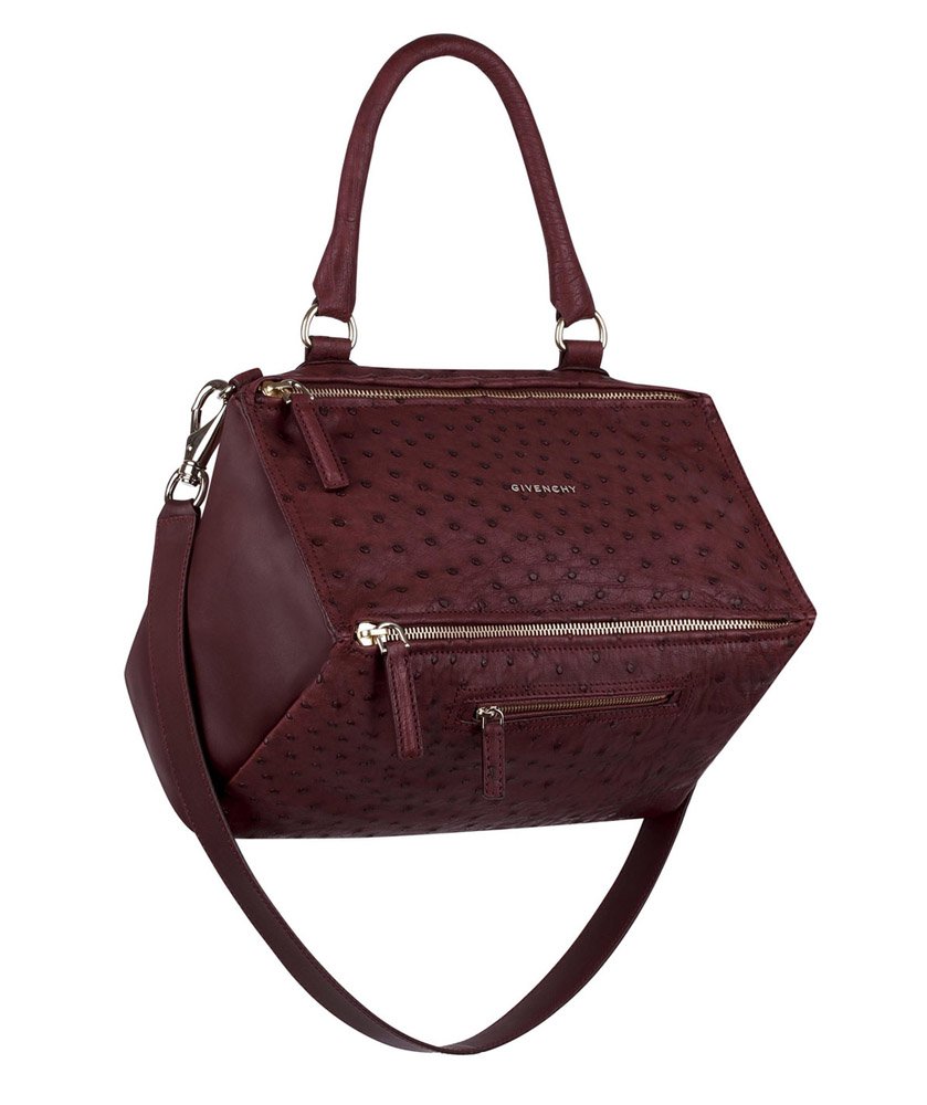 Reference image illustrating Givenchy Fall-Winter 2014 Handbags: Exotic Leathers Define the Season