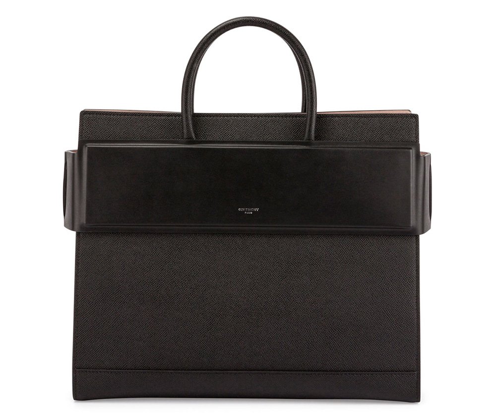 Reference image illustrating Givenchy Horizon Bag Review: Design Details, Sizes, and Pricing for the Pre-Fall 2016 Tote