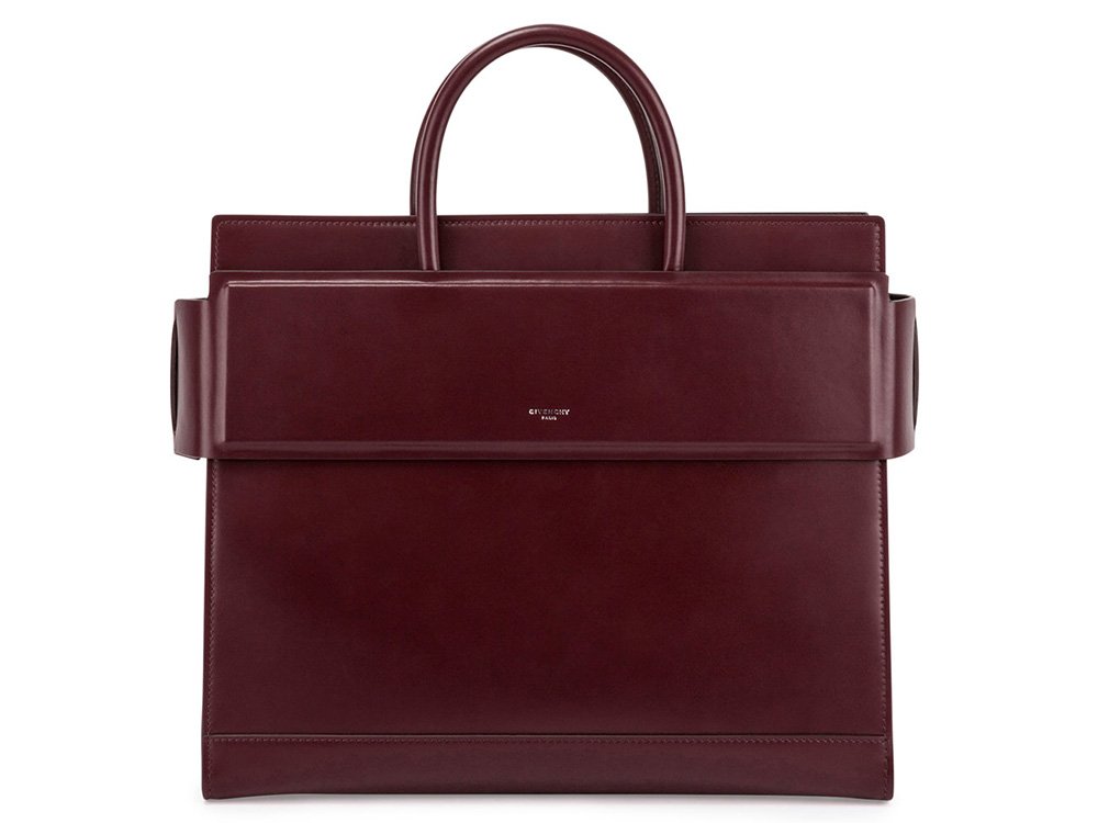 Reference image illustrating Givenchy Horizon Bag Review: Design Details, Sizes, and Pricing for the Pre-Fall 2016 Tote