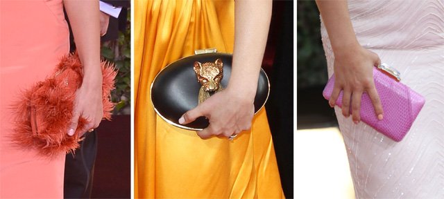 Reference image illustrating Golden Globes 2013: The Most Memorable Red Carpet Clutches and Minaudieres