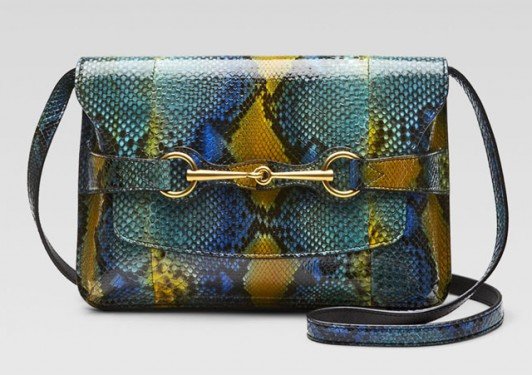 Gucci Bright Bit Spring 2013 Collection Arrives at Neiman Marcus: Python, Clutches & Totes thumbnail
