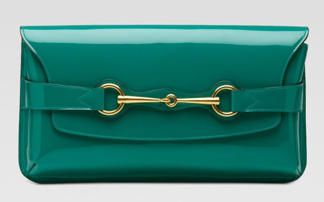 Reference image illustrating Gucci Bright Bit Spring 2013 Collection Arrives at Neiman Marcus: Python, Clutches & Totes