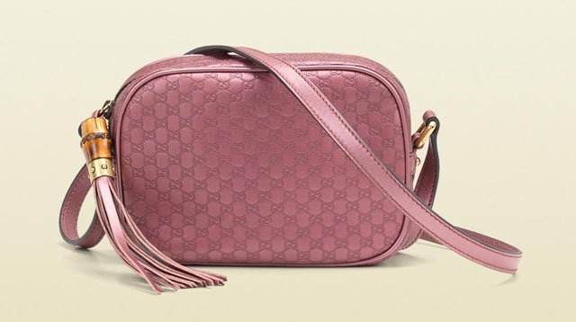 Reference image illustrating Gucci Cruise 2013 Collection: Soho & Sunshine Handbags for Seasonal Transitions