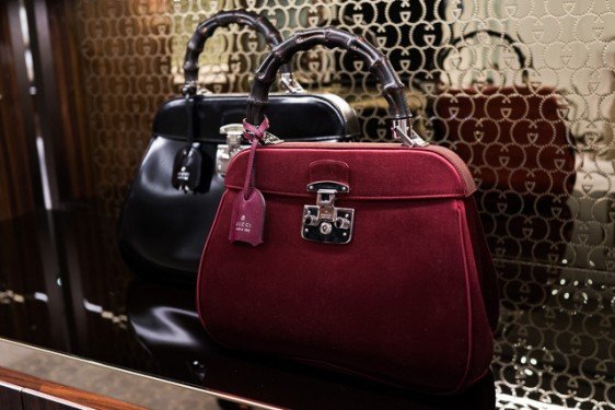 Gucci Fall 2013 Handbag Collection: Femme Fatale Silhouettes & Iconic Bamboo Handles thumbnail