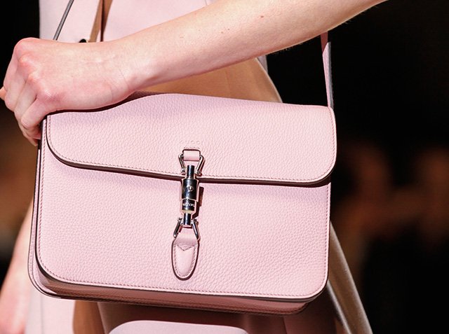 Reference image illustrating Gucci Fall 2014 Handbags: A Return to Minimalist Luxury and Soft Leather