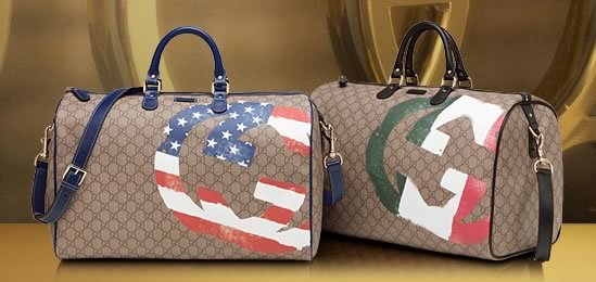 Reference image illustrating Gucci GG Flag Collection: Patriotic Luxury Bags Supporting UNICEF’s Schools for Asia