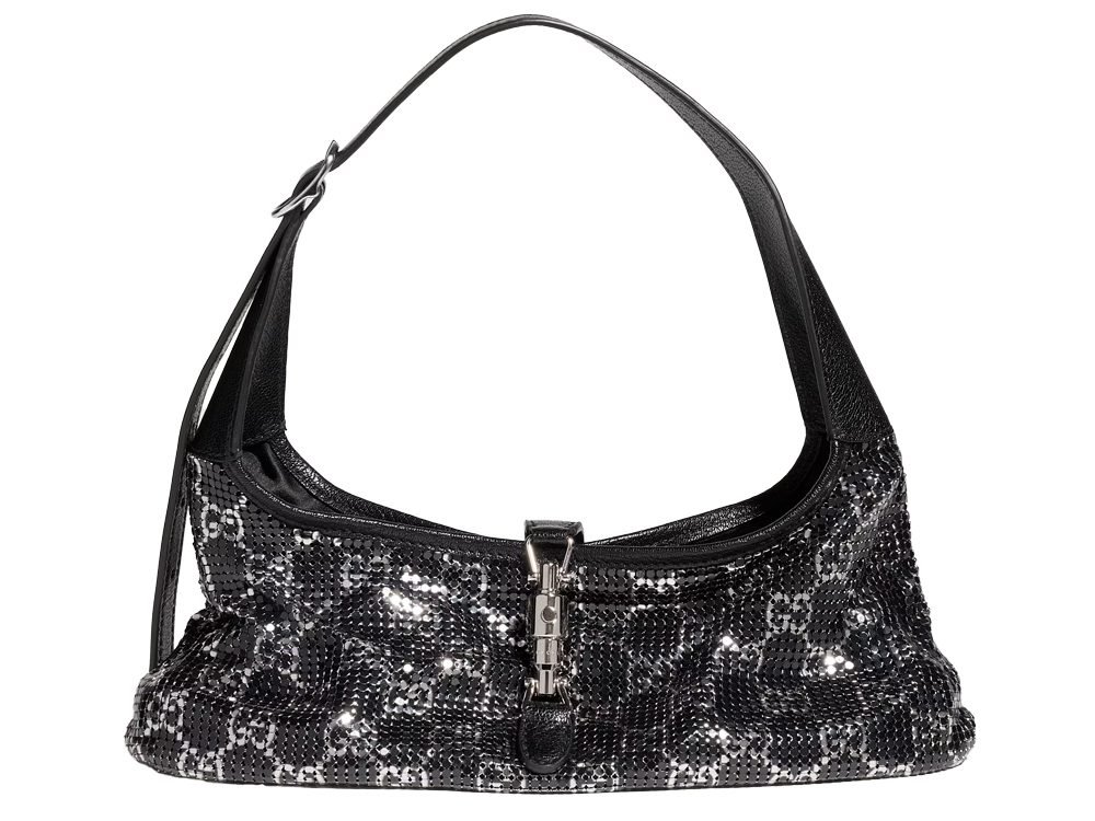 Reference image illustrating Gucci’s New Chainmail Evening Bags Channel ’90s Tom Ford Edge