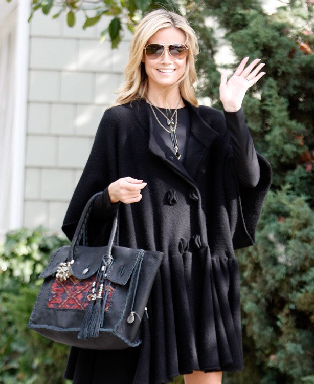 Reference image illustrating Heidi Klum's Handbag Collection: A Closer Look at Her Most Unexpected Designer Bags