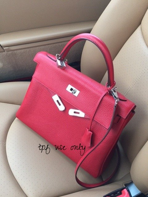 Reference image illustrating Hermès Bags Ride Shotgun: PurseForum Members Share Their Best Car-Seat Styling Moments