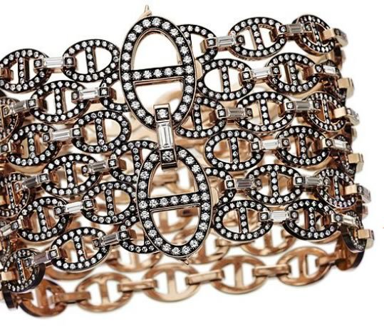 Reference image illustrating Hermès Exceptional Jewelry Collection: A Closer Look at the Kelly, Oceane, and Alchimie Bracelets