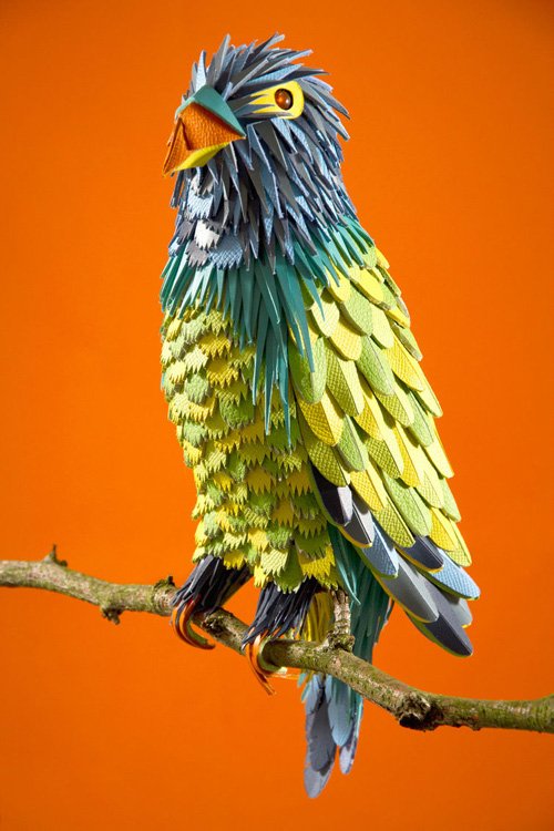 Reference image illustrating Hermès Leather Scrap Animals: Zim & Zou’s Exquisite Jungle Sculptures for Hilton McConnico’s Hong Kong Exhibit