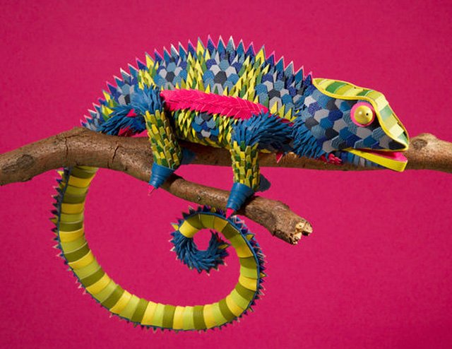 Reference image illustrating Hermès Leather Scrap Animals: Zim & Zou’s Exquisite Jungle Sculptures for Hilton McConnico’s Hong Kong Exhibit
