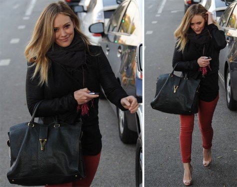 Hilary Duff Spotted with the Yves Saint Laurent Cabas ChYc Tote: A Closer Look at Her Latest Luxury Handbag cover image