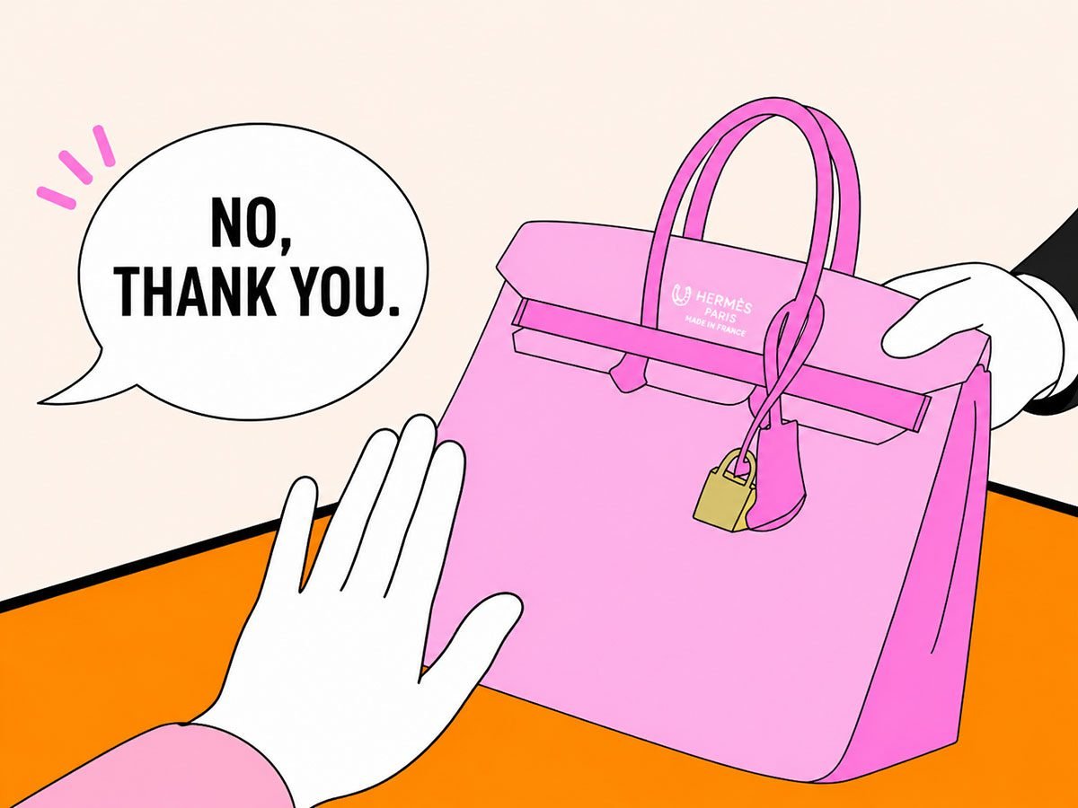How to Gracefully Decline a Hermès Bag Offer Without Damaging Your SA Relationship cover image