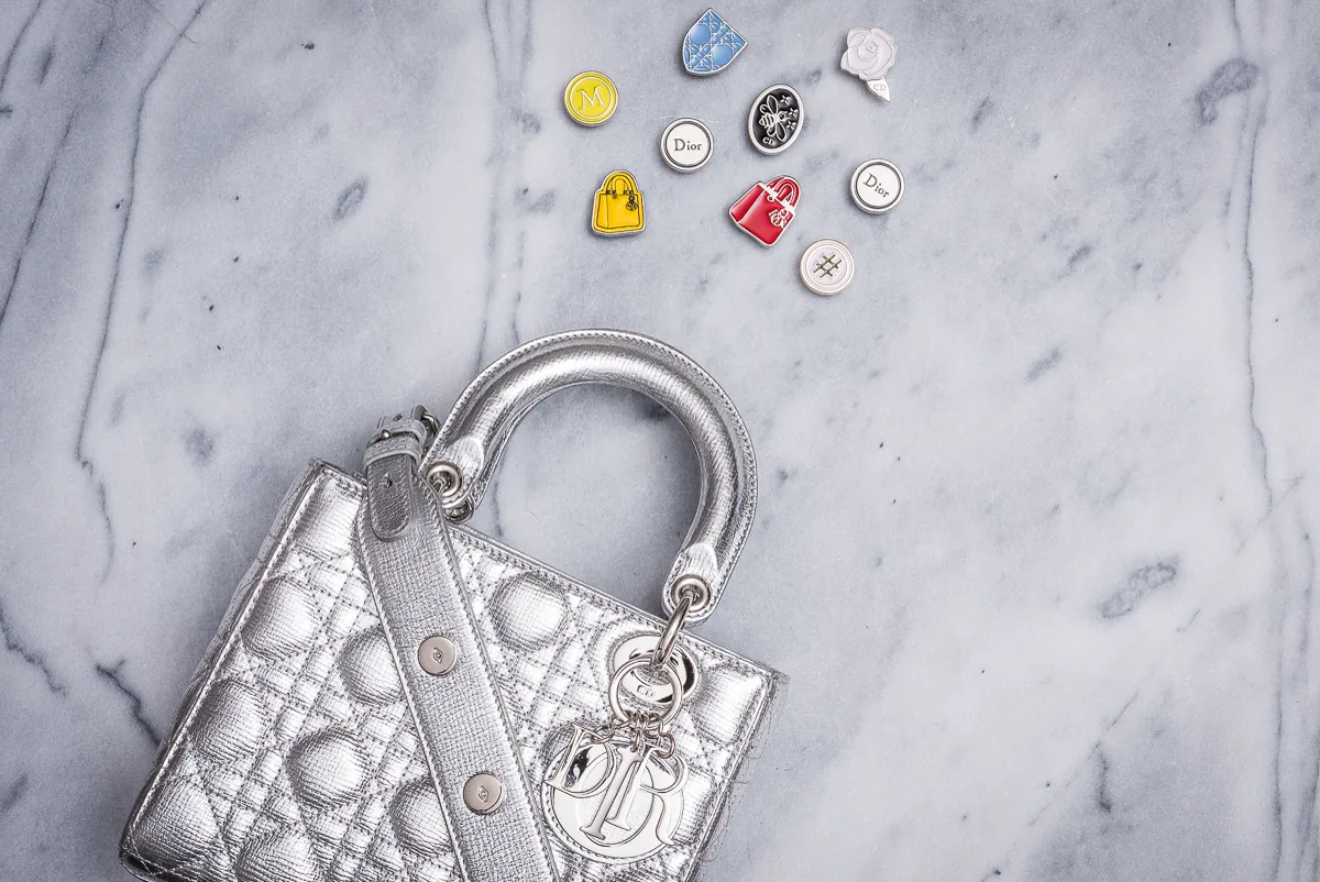Reference image illustrating How to Personalize the My Lady Dior Bag with Lucky Badges and Custom Hardware