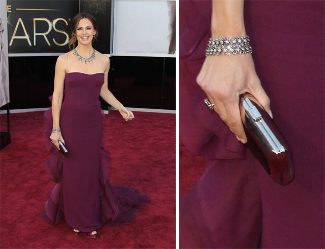Reference image illustrating Iconic Evening Bags from the 2013 Oscars Red Carpet: A Look Back at Hollywood’s Best Clutches