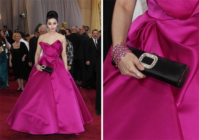 Reference image illustrating Iconic Evening Bags from the 2013 Oscars Red Carpet: A Look Back at Hollywood’s Best Clutches