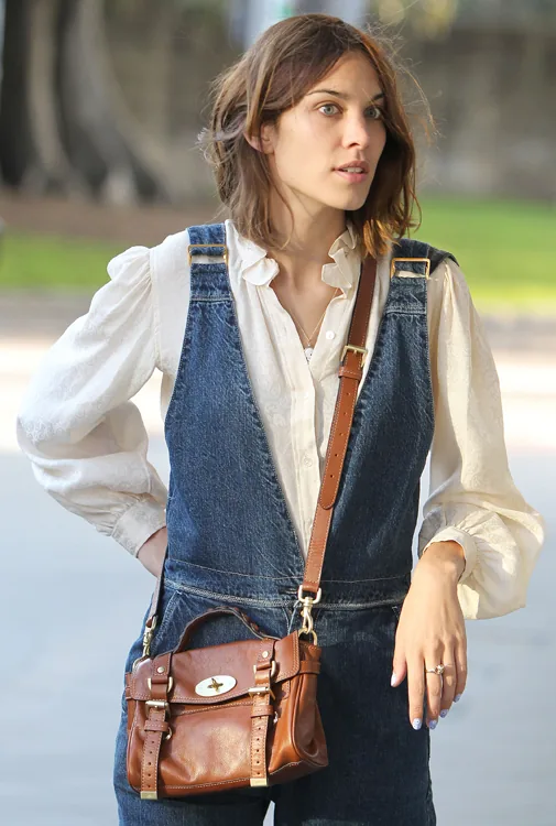 Reference image illustrating Inside Alexa Chung's Iconic Handbag Collection: From Mulberry to Chanel