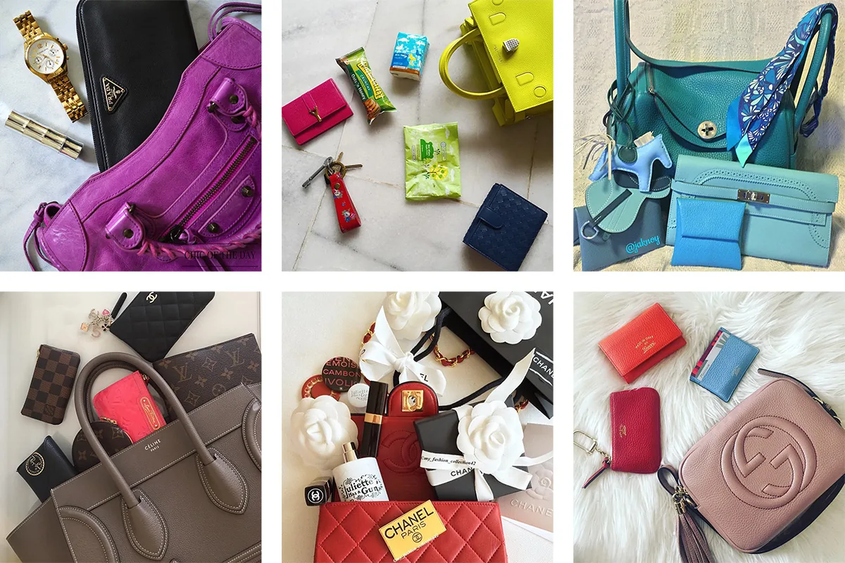 Reference image illustrating Inside Designer Bags: The Best #PBWIMB Instagrams Featuring Chanel, Hermès, and More