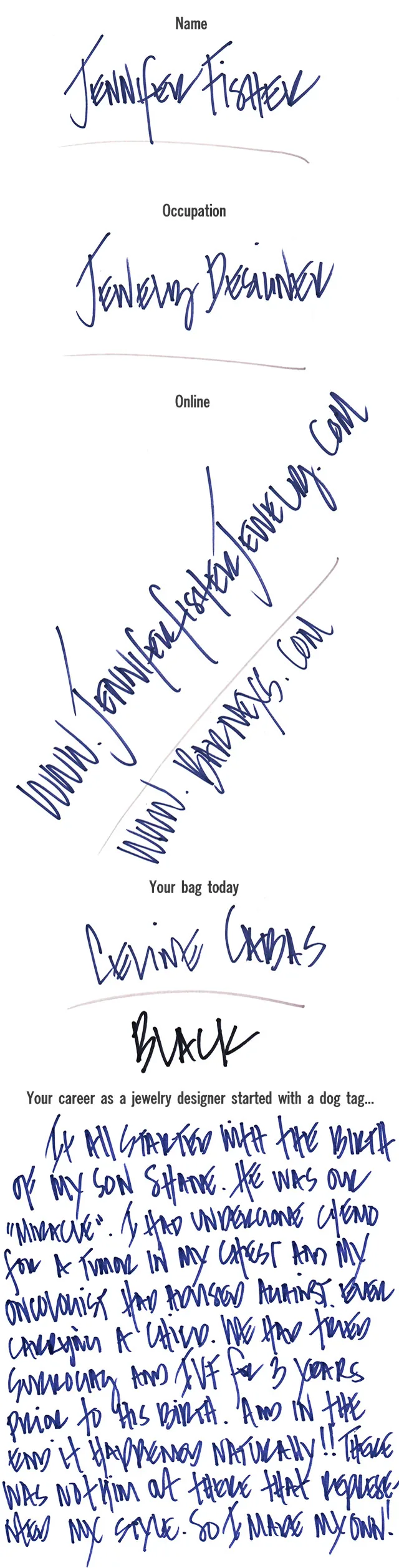 Reference image illustrating Inside Jennifer Fisher's Handbag: A Jewelry Designer's Everyday Carry Essentials