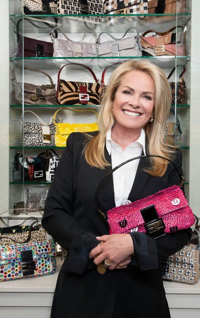 Reference image illustrating Inside Pamella DeVos’s 75-Piece Fendi Baguette Collection: A Luxury Obsession