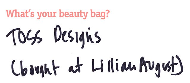 Reference image illustrating Inside Raychel Wade’s Beauty Bag: The Handbag and Beauty Essentials She Carries