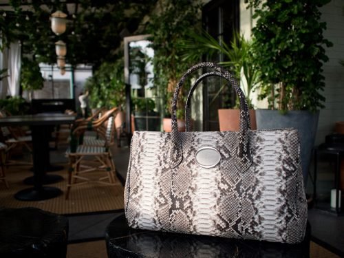 Inside the Bag of Stylist Elysze Held: A Laura B Python Handbag and Curated Essentials cover image