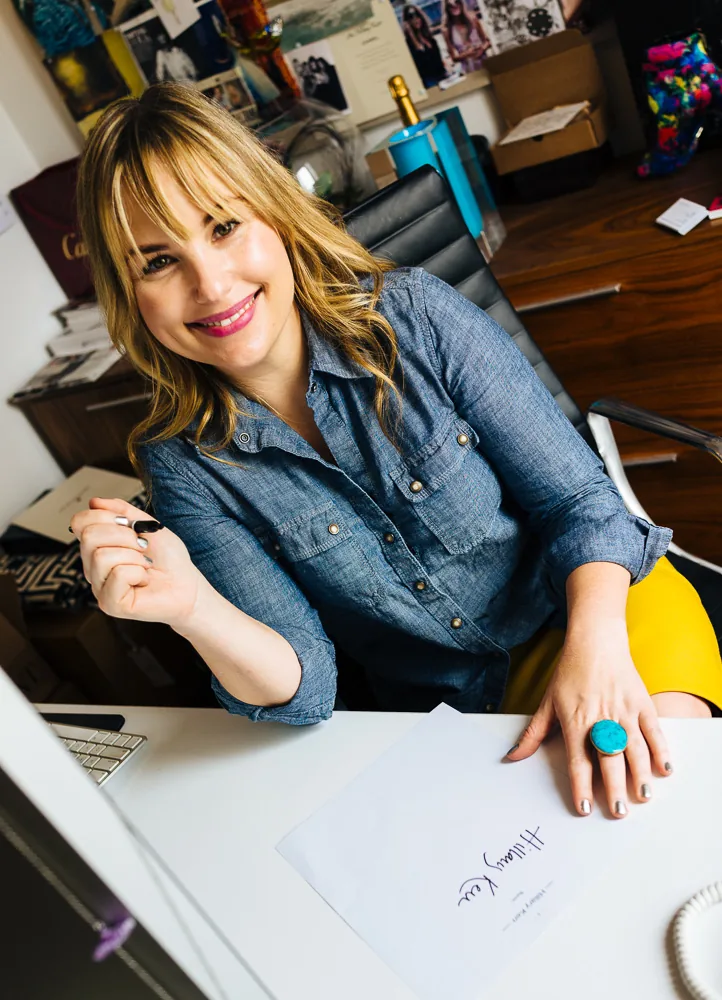 Reference image illustrating Inside the Bag of Who What Wear Co-Founder Hillary Kerr: A Luxury Handbag Edit
