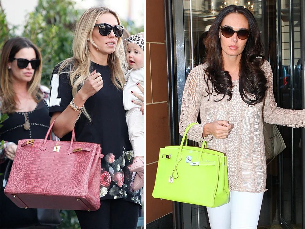 Reference image illustrating Inside the Extraordinary Handbag Collections of Petra and Tamara Ecclestone: Hermès Birkins, Céline Phantoms, and Rare Exotics