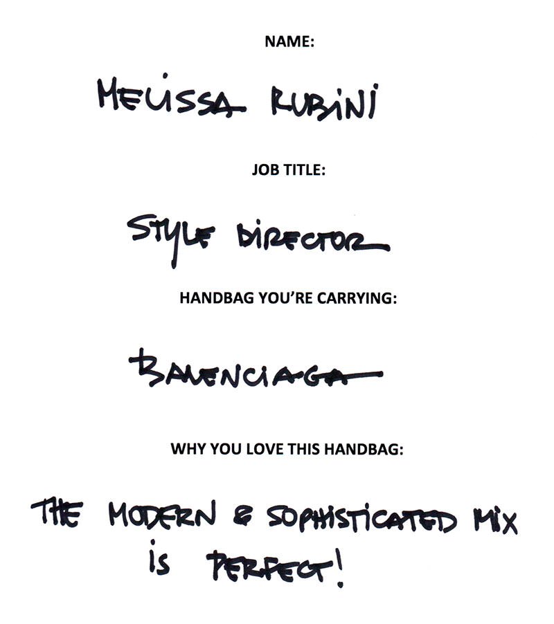 Reference image illustrating Inside the Work Bags of InStyle Magazine Editors: A 20th Anniversary Look