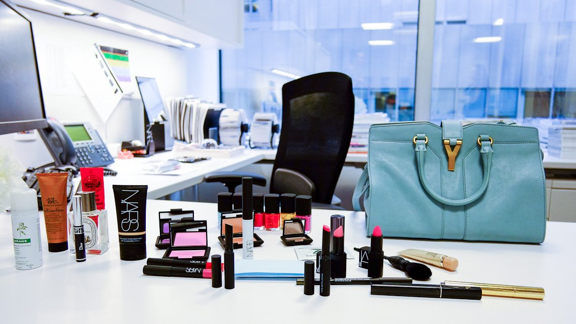 Reference image illustrating Inside the YSL Bag of NARS VP Julia Sloan: Beauty Essentials & Style Secrets