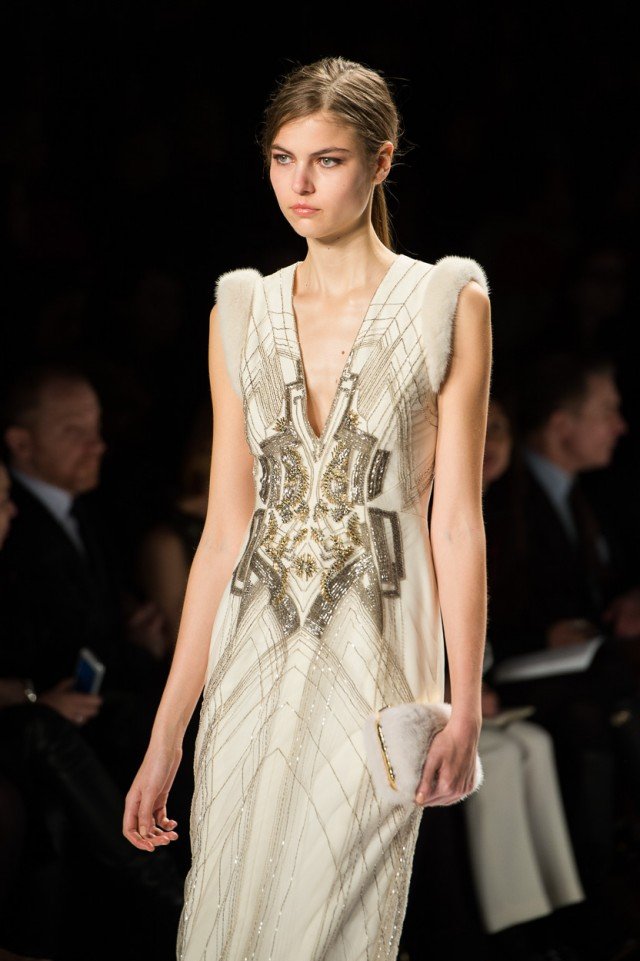Reference image illustrating J. Mendel Fall 2013 Runway: 20 Breathtaking Handbag and Accessory Moments